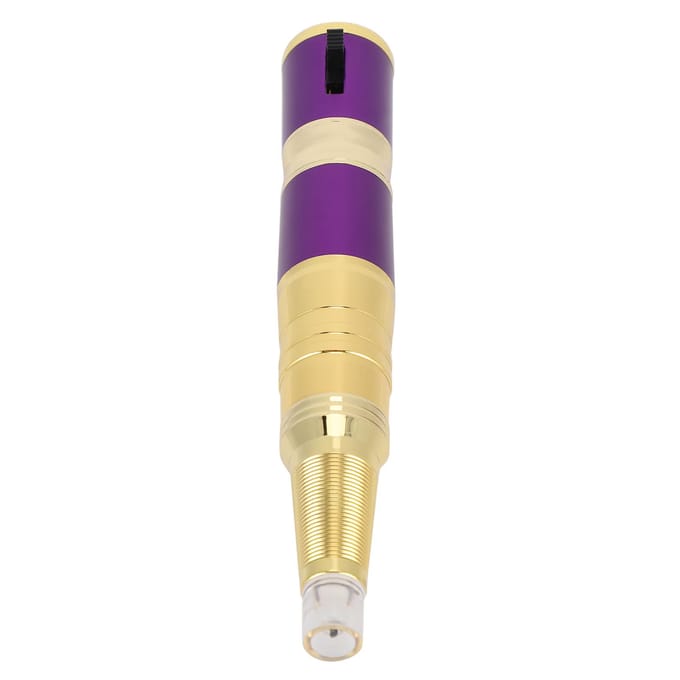 Rotary Tattoo Machine Oplaadbare Wenkbrauw Tattoo Pen Microblading Machine 100‑240V US Stekker US Plug beige