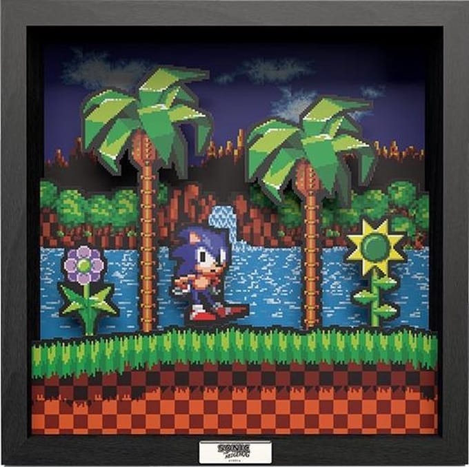 Pixel Frames - Sonic the Hedgehog Idle Pose