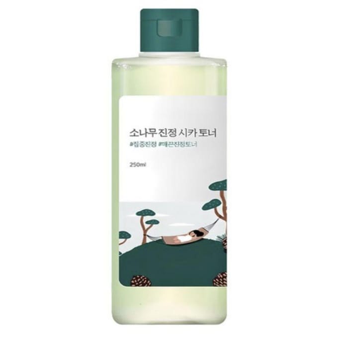 Round Lab Toner Apaisant au Pin et Cica 250ml white