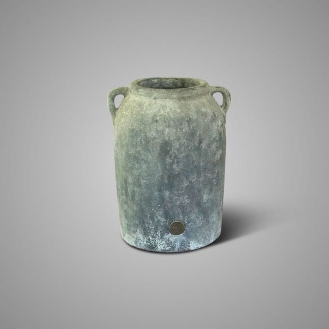 Brynxz - Stone Black - Jar With Two Ears - L - D.23 H.32