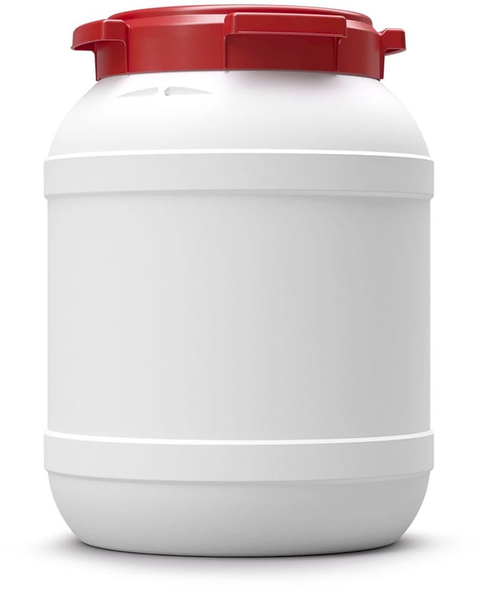 Wijdmondvat - 26 liter - voerton - waterkluis