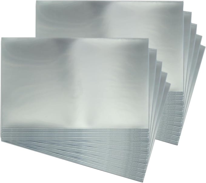 100 Stevige Hard PVC Hoezen voor Ansichtkaarten Bescherming