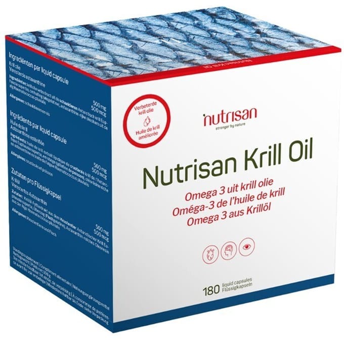 Nutrisan Omega 3 Uit Krill Olie 180 Capsules