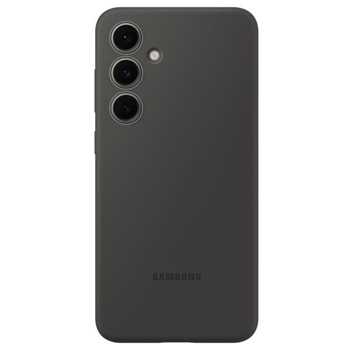 Samsung Silicone Case - Geschikt voor Samsung Galaxy S24 FE - Zwart