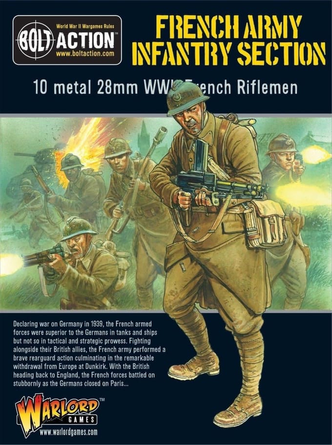 French army infantry Section
