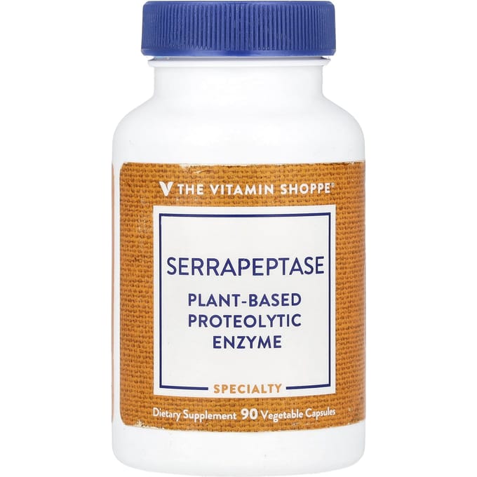 Serrapeptase, Plantaardige Capsules 90