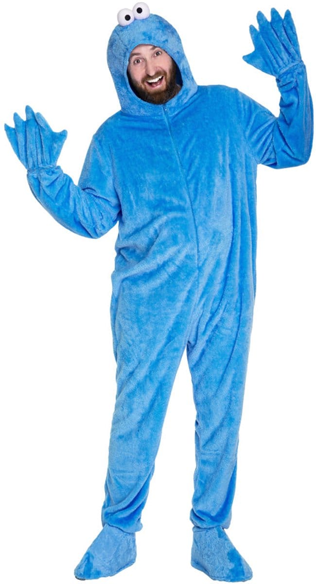 Sesamstraat Koekiemonster kostuum - Carnaval kostuum fasching
