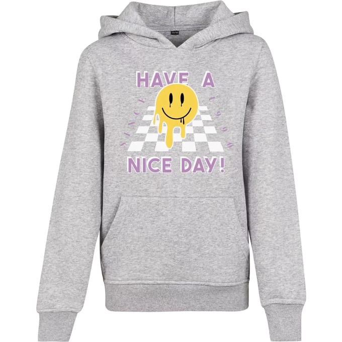 Kinder sweatshirt met capuchon Mister Tee Nice Day