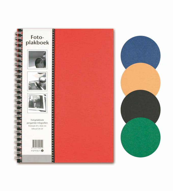 Fotoplakboek papyrus 400x280mm 24 vel | 5 stuks
