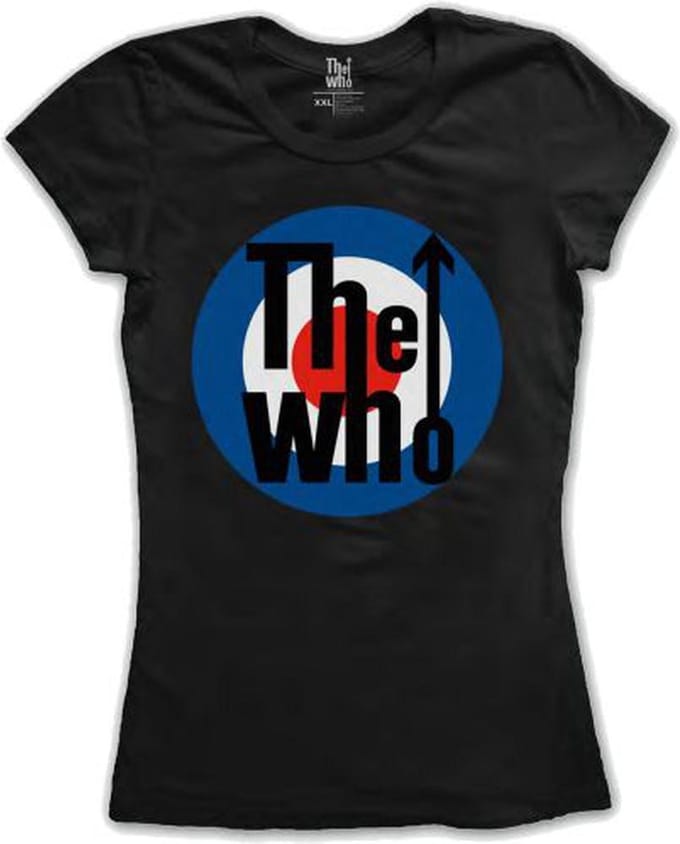 The Who - Target Classic Dames T-shirt - XL - Zwart