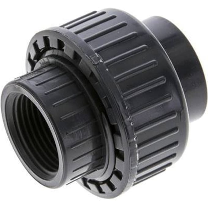 PVC Lijmmof Binnendraad Rp 3/4'' FKM