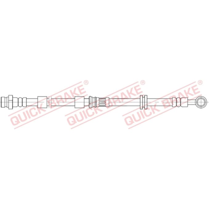 Remleiding QUICK BRAKE 58.890