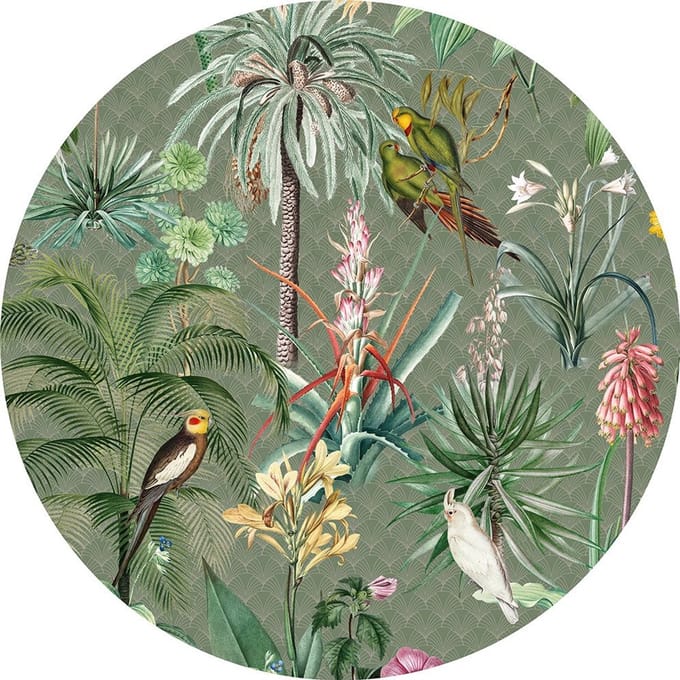 INGK - Floral Utopia Behang - Tropical Winter