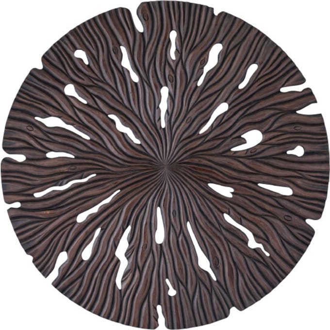 PTMD Wandpaneel Bonte - 120x2x120 cm - MDF - Bruin