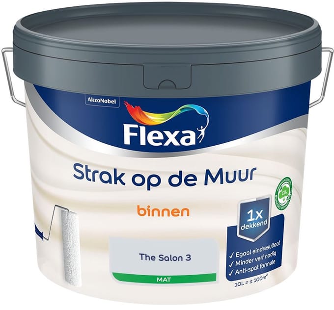 Flexa - Strak Op De Muur Binnen Mat - The Salon 3 - Mengverf - 10 L