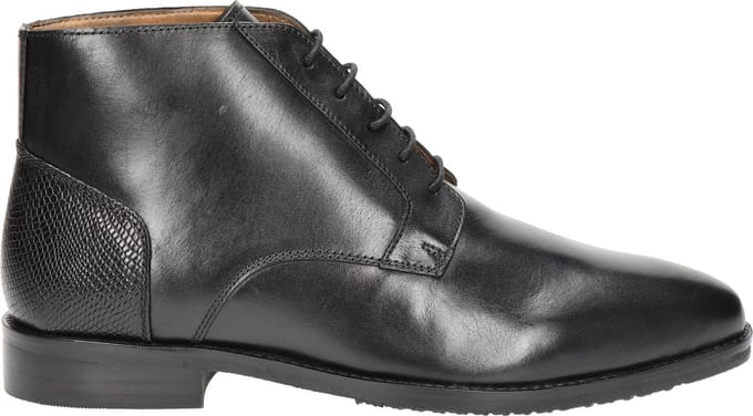 Nelson heren nette schoenen - Zwart - Maat 42