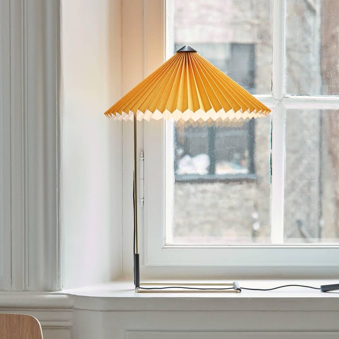 HAY - Matin Tafellamp - L - HAYMatinMirror - yellow