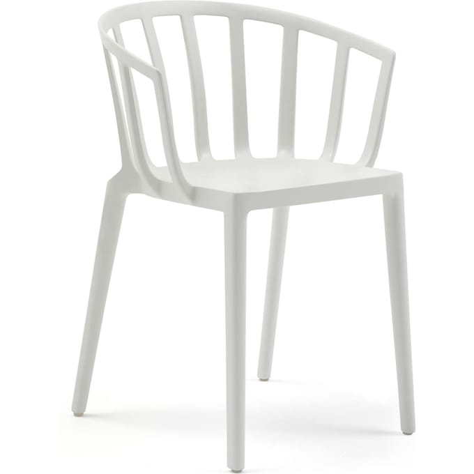Kartell Venice Armleunstoel Mat - wit
