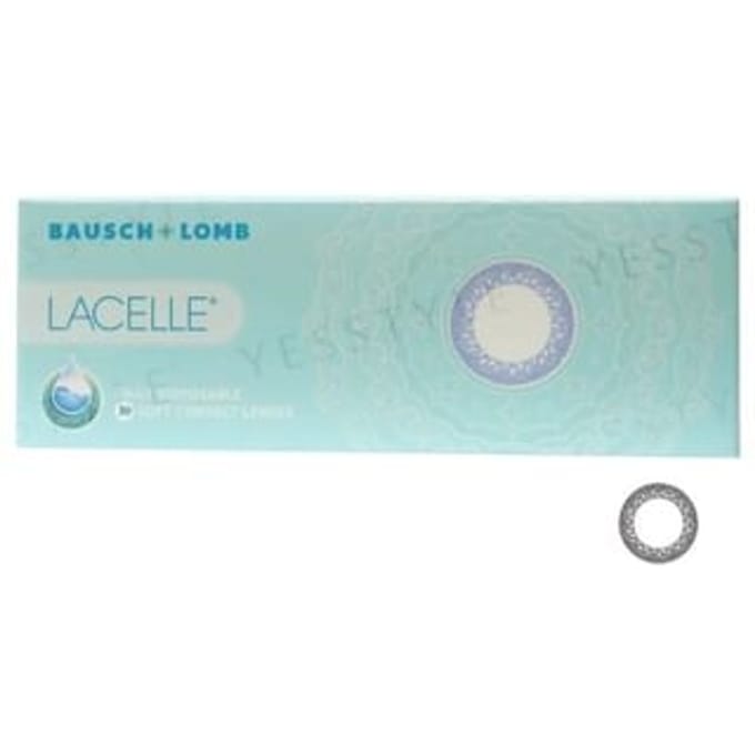 BAUSCH+LOMB - Lacelle 1 Day Limbal Ring Color Lens Cool Grey 30 pcs P-4.75 (30 pcs)