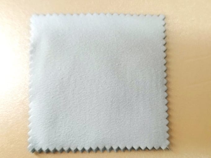 goede kwaliteit Zilver poetsdoekje - 3 stuks - kleur: blauw