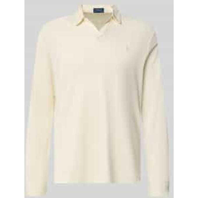 slim fit poloshirt van puur katoen