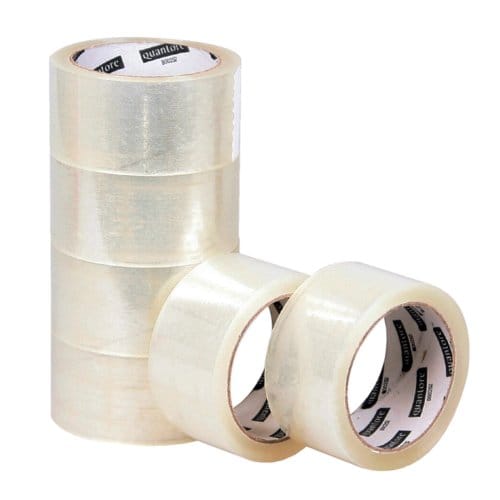 Verpackungstape Quantore 50mm x 60m PP No noise transparent