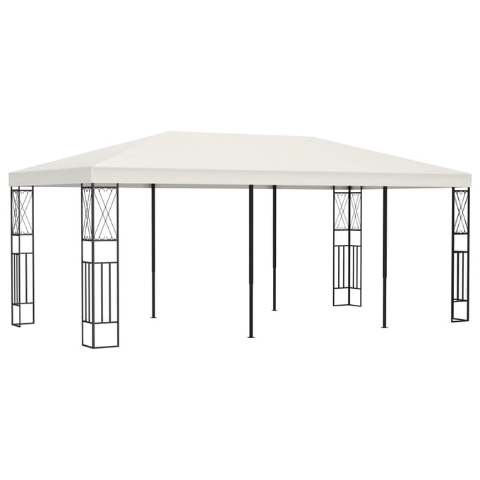 vidaXL - Prieel - 3x6 - m - stof - crème