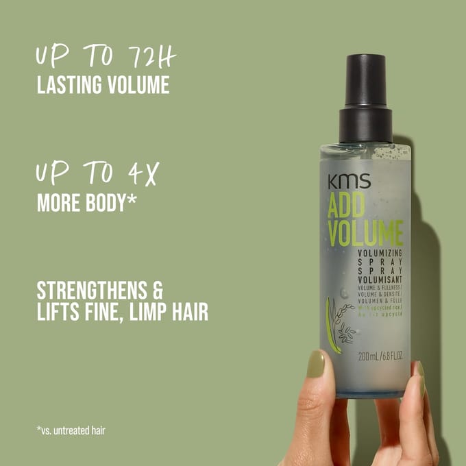 KMS Addvolume Volumeverspray Haarspray Dames 200 ml