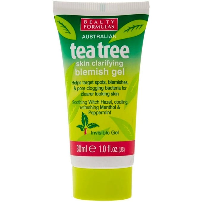 Beauty Formulas Tea Tree Skin Clarifying Blemish Gel 30 ml