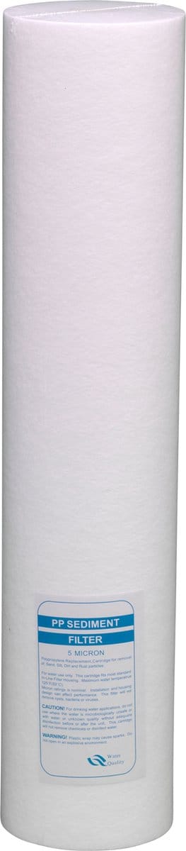 PP - Polypropyleen drinkwater filter patroon  20inch/50cm - 5 micron