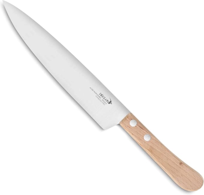 Déglon Koksmes – 20 cm – Beukenhouten Handvat – Eco-vriendelijk – Authentiek Design