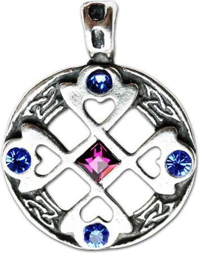 Nordic Lights hanger Celtic Cross Heart