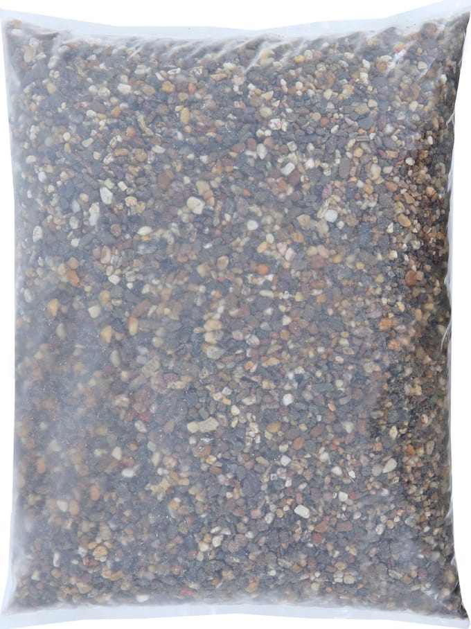 De Boon Donker aquariumgrind 3-6 mm | natuurlijke bodembedekking | zak 20 kg