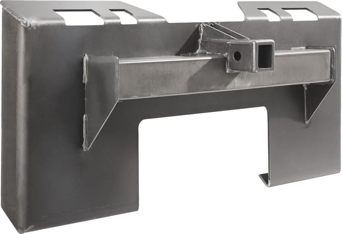6,35 mm Montageplaat voor Schranklader met Quick Attach en 6 cm Ontvanger