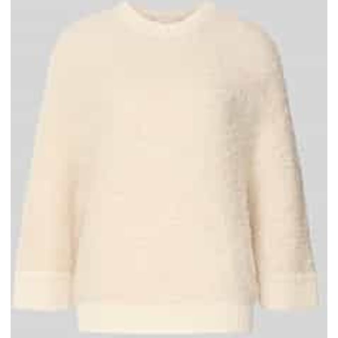 Loose fit gebreide pullover met wol