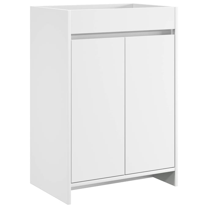 vidaXL - Badkamer - Onder - Het - Wastafel - Kast - Wit - 56 - x - 37,5 - x - 81 - cm