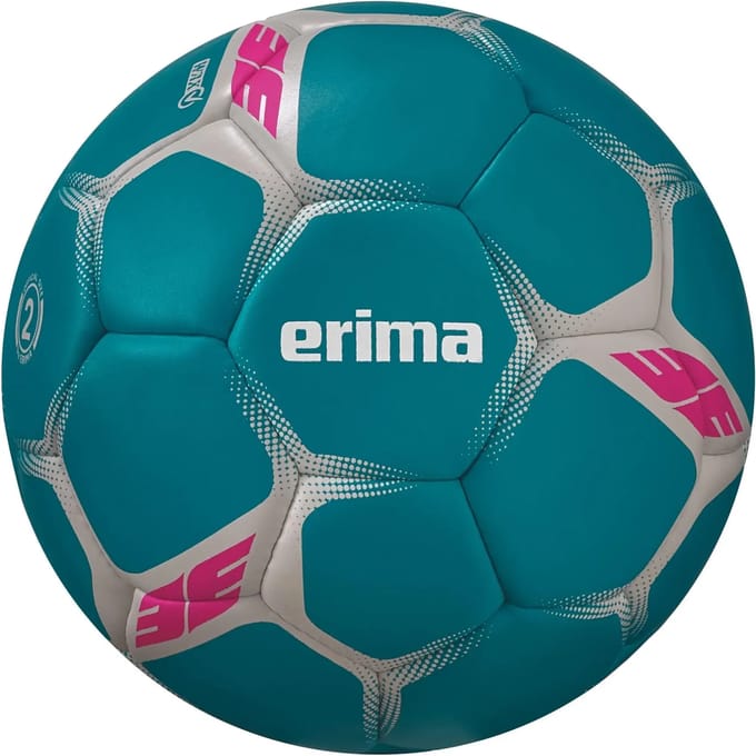 Erima Flash Duro Handbal - Turkoois / Grijs | Maat: 2