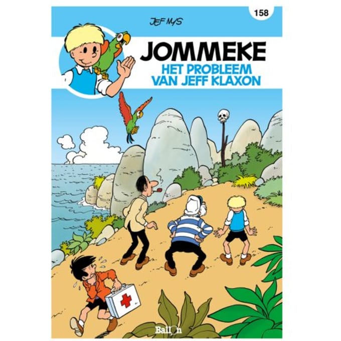 Het Probleem Van Jeff Klaxon - Jommeke Strip