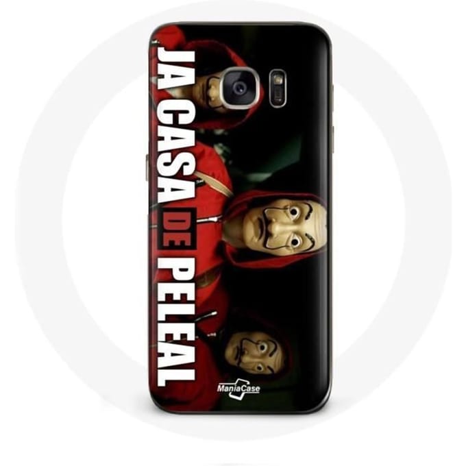 Samsung Galaxy S7 hoesje La casa de papel Het masker van Dali