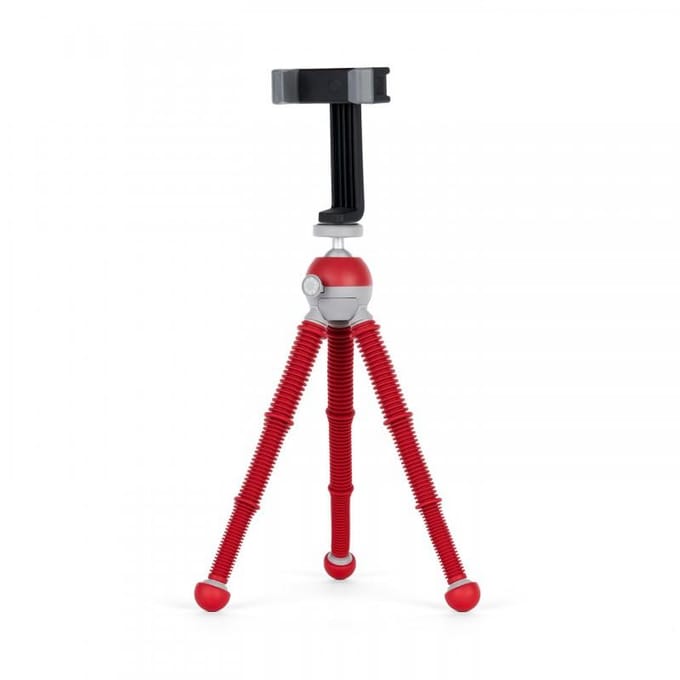 Joby Table Tripod Smartphone Kit Podzilla Medium Red