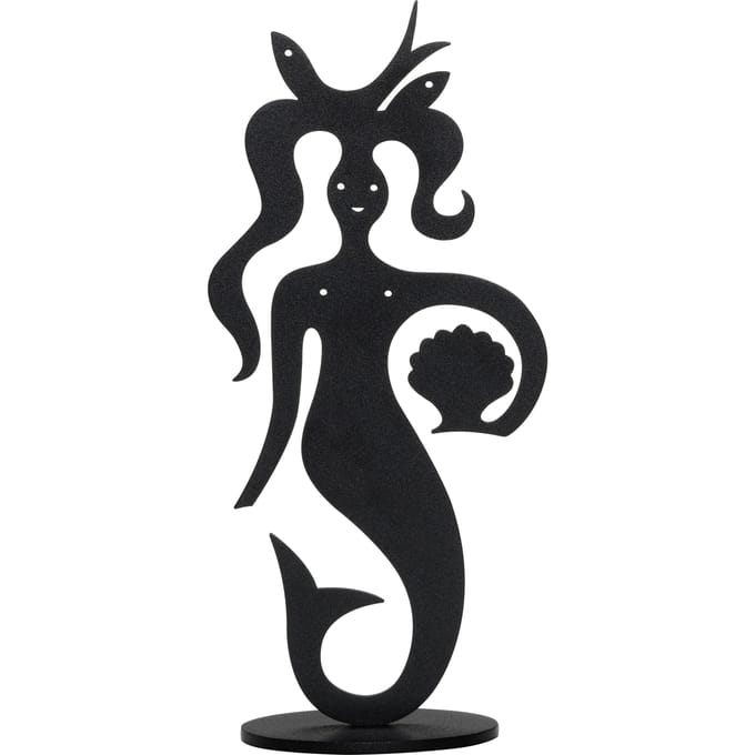 Vitra - Silhouettes decoratieve figuren - meermin - zwart