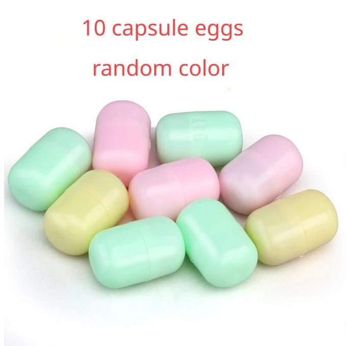 Grijpkraanmachine voor Kinderen Kind Plezier Eier Draaimachine Speelgoed Capsule Verrassingscadeau Kerstpop Machine Speelgoed OPTIONEEL Eier Navulling white