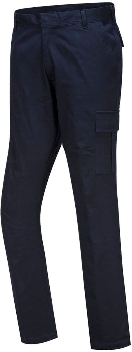 Portwest Stretch Slim Fit Combat Broek S231 - Marine - 28