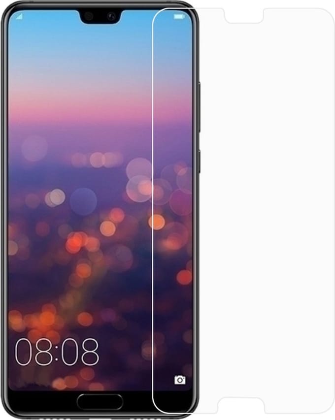 Screenprotector - Geschikt voor Huawei P20 - Extra Sterk - Beschermglas - Gehard Glas - Tempered Glass - Screen Protector