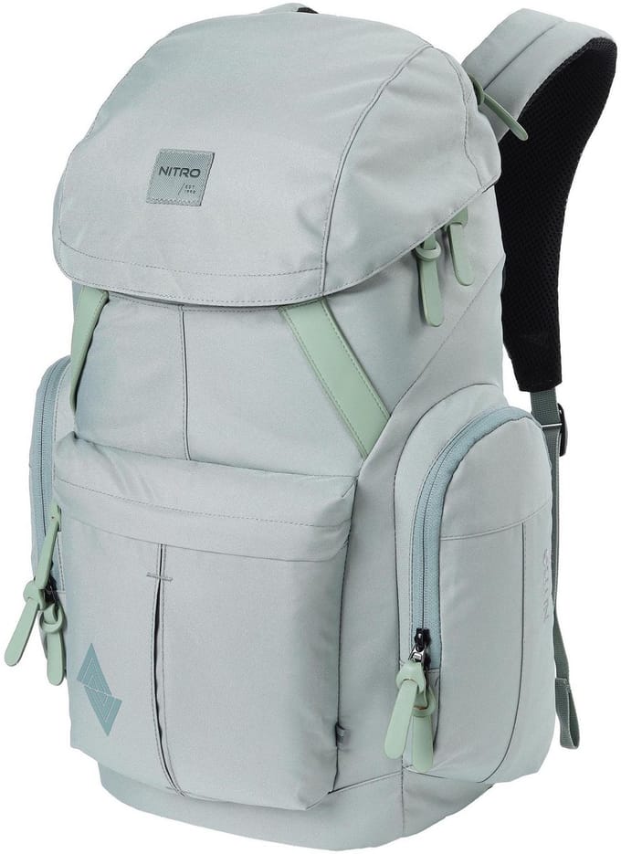NITRO vrijetijdsrugzak rugzak met laptopvak Daypacker Two Backpack 32L Mint mintgroen
