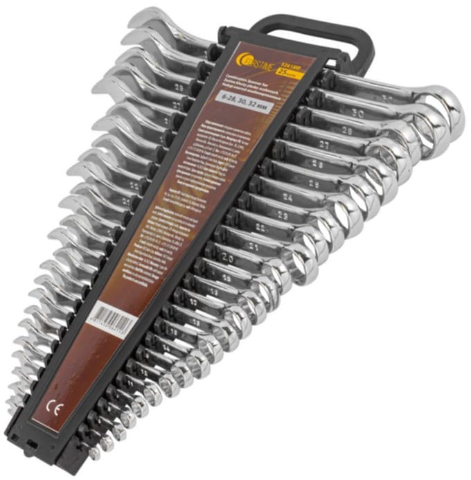 Forstime FT-5261MP - Dopsleutelset - 25 Delig - Chroom-Vanadiumstaal - Pijpsleutel