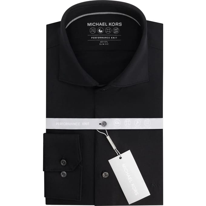 Slim fit overhemd Michael Kors Performance Knit