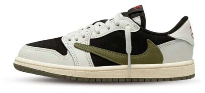 Jordan 1 Retro Low OG SP Travis Scott Olive (PS) - Maat 31