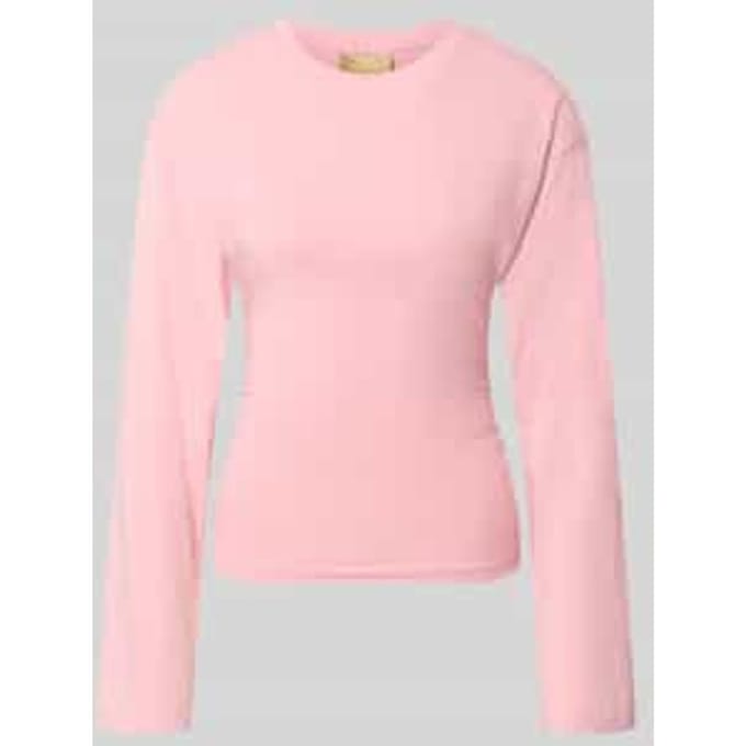 Shirt met lange mouwen van katoenmix model 'Paloma'