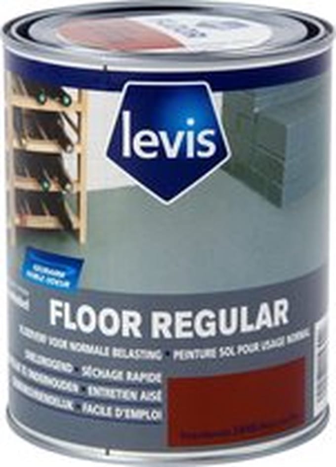 Levis Floor Regular Vloerverf - Roestbruin - 0.75L